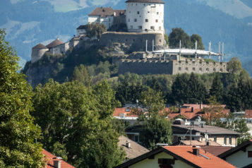 Der Start- und Zielbereich befand sich in der Festungsstadt Kufstein. 